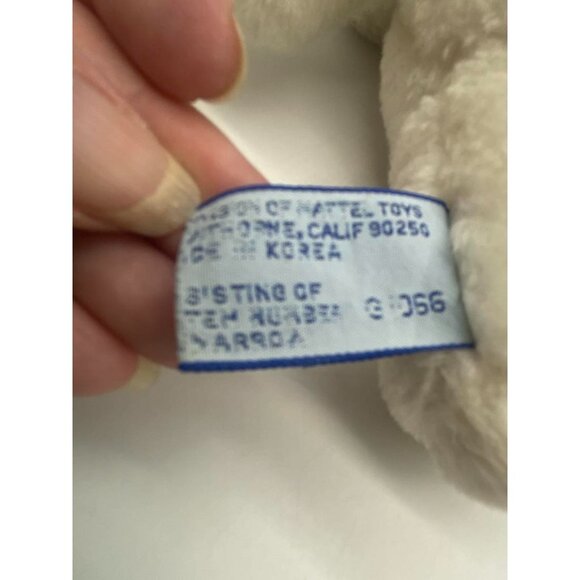 Vintage Emotions Tan & Cream Plush Puppy Stuffed Animal Toy Mattel - Picture 9 of 10